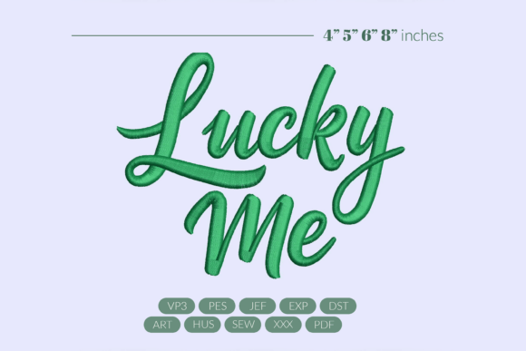 Lucky Me Script Embroidery Review