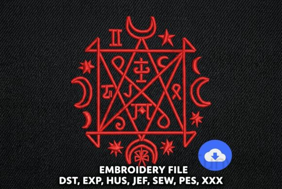 Occult Sigil Machine Embroidery Design Review